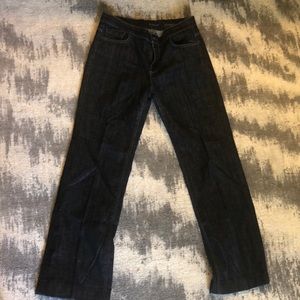7 for All Mankind darkwash bootleg Jean